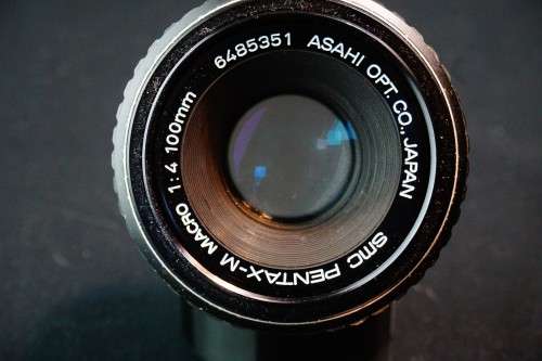 Asahi SMC Pentax 100mm F4 Macro lens in Pentax K Mount  **Please read the description**