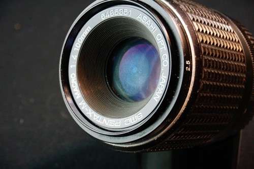 Asahi SMC Pentax 100mm F4 Macro lens in Pentax K Mount  **Please read the description**
