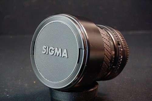 **Fisheye** Sigma 14mm F3.5 Fisheye Lens in Canon FD Mount  **Excellent Condition**