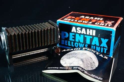 Asahi Pentax Bellows Unit M42 Screw Mount Boxed **Excellent Condition**