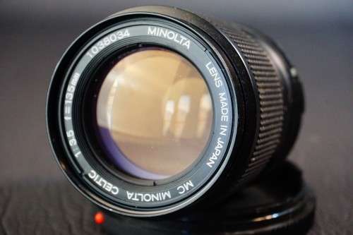 Minolta Celtic 135mm F3.5 Lens in Minolta MD Mount  **Good Condition**