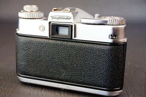 Voigtlander Bessamatic 35mm SLR Camera with Septon 50mm F2 Lens