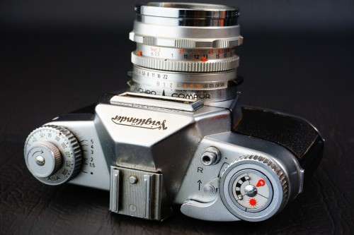 Voigtlander Bessamatic 35mm SLR Camera with Septon 50mm F2 Lens