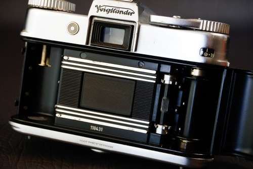 Voigtlander Bessamatic 35mm SLR Camera with Septon 50mm F2 Lens