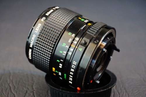 Canon nFD 55mm F3.5 Macro Lens in Canon FD Mount   **Excellent Condition**