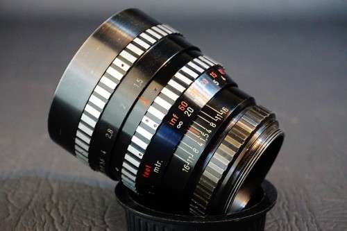 **Black** Enna Munchen Ennalyt 85mm F1.5 Lens in M42 Screw Mount   **Excellent Condition**