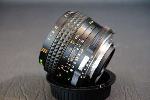 Makinon Multi Coated 24mm F2.8 Lens in Nikon AI-s Mount  **Good Condition**