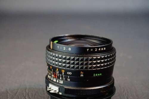 Makinon Multi Coated 24mm F2.8 Lens in Nikon AI-s Mount  **Good Condition**