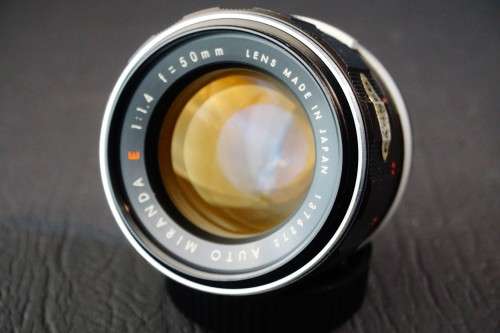 Miranda E 50mm F1.4 Lens in Miranda Mount