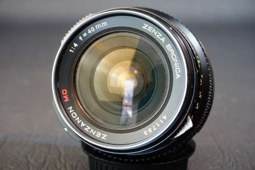 Zenza Bronica Zenzanon MC 40mm F4 for ETR ETRS ETRSi ETRC ETR-C with Hood  **Excellent Condition**