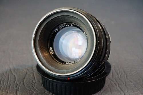 **Belomo Zebra** Helios 44-2 58mm F2 Lens in M42 Screw Mount  **Good Condition**