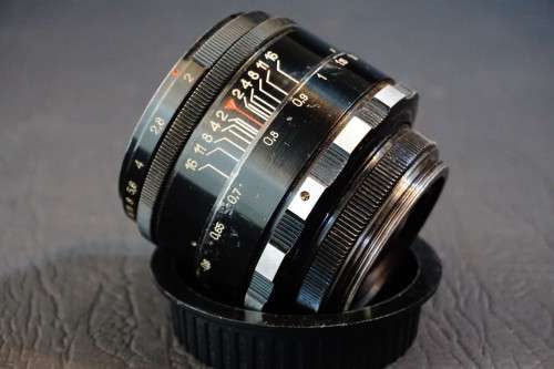 **Belomo Zebra** Helios 44-2 58mm F2 Lens in M42 Screw Mount  **Good Condition**