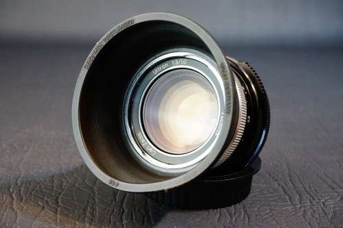 Carl Zeiss 50mm F1.8 Ultron Lens in Icarex BM Mount   **Excellent Condition, Concave Front Element**