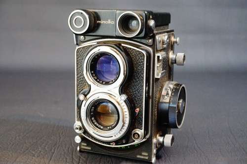 Minolta Autocord CdS III TLR Medium Format Camera with a Coupled Meter **Excellent Condition **