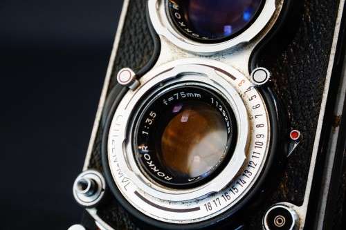 Minolta Autocord CdS III TLR Medium Format Camera with a Coupled Meter **Excellent Condition **
