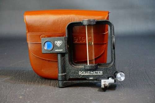 Rollei Rolleiflex Rolleimeter Rangefinder for F3.5 Camera with Case **Excellent Condition**