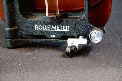 Rollei Rolleiflex Rolleimeter Rangefinder for F3.5 Camera with Case **Excellent Condition**