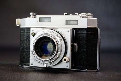 Agfa Karat 36 35mm Rangefinder Film Camera Solinar 50mm F2.8 Lens + Half Case **Excellent Condition*