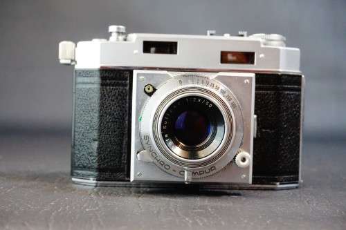Agfa Karat 36 35mm Rangefinder Film Camera Solinar 50mm F2.8 Lens + Half Case **Excellent Condition*