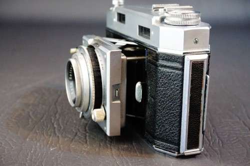 Agfa Karat 36 35mm Rangefinder Film Camera Solinar 50mm F2.8 Lens + Half Case **Excellent Condition*
