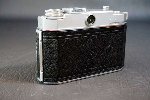 Agfa Karat 36 35mm Rangefinder Film Camera Solinar 50mm F2.8 Lens + Half Case **Excellent Condition*