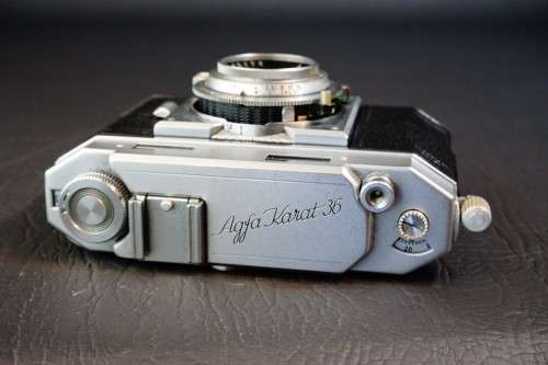 Agfa Karat 36 35mm Rangefinder Film Camera Solinar 50mm F2.8 Lens + Half Case **Excellent Condition*