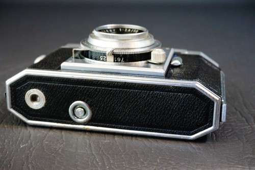 Agfa Karat 36 35mm Rangefinder Film Camera Solinar 50mm F2.8 Lens + Half Case **Excellent Condition*
