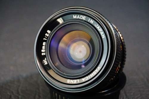 Yashica ML 28mm f2.8 WIDE Angle Lens in Contax C/Y Mount  **Excellent Condition**