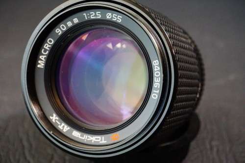**Bokina** Tokina AT-X Macro 90mm F2.5 Lens with Doubler in Pentax PK Mount **Excellent Condition**
