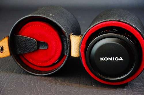 Konica Macro Hexanon AR 55mm f3.5 Lens with 1:1 Adapter in Konica AR Mount  **Excellent Condition**