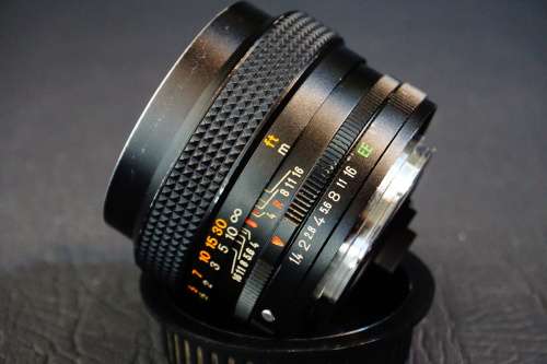 Konica Hexanon AR 50mm F1.4 Lens in Konica AR Mount **Good Condition**