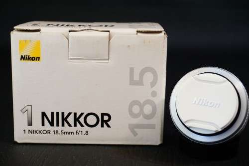 Nikon 1 Nikkor 18.5mm f/1.8 Lens For J1 J2 J3 J4 J5 Mount    **Excellent Condition**