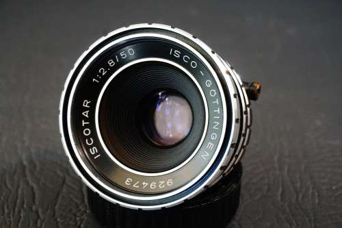 German Made Isco Gottinger Iscotar 50mm F2.8 Lens in M42 Screw Mount  **Good Condition**