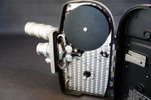 Revere 16mm Vintage Movie Camera Model 103 with 3 Lens Set