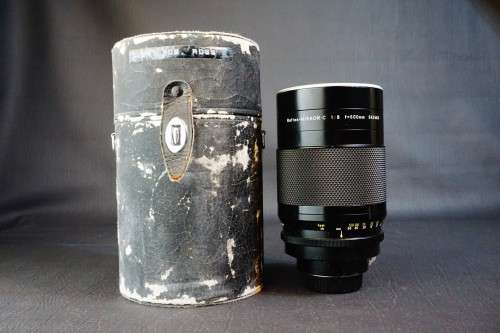 Nikon 500mm f8 Reflex Nikkor-C Lens, Includes Case and Original Filters **Excellent Condition**
