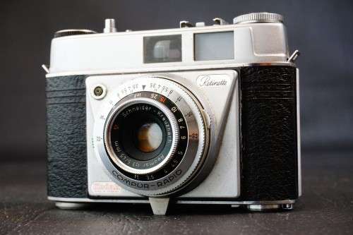 Kodak Retinette (type 030) 35mm Camera with Reomar 45mm F3.5 Lens **Good Condition**
