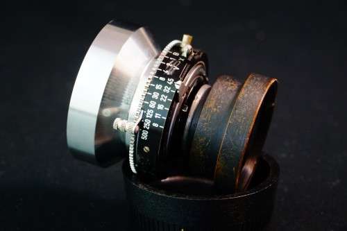 **Wide LF** Schneider Super Angulon 65mm F8 lens in Syncro-Compur Shutter **Excellent Condition**