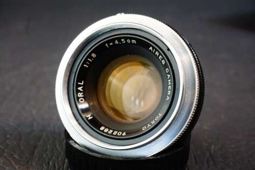 **Rare** Aires Coral 45mm F1.8, 35mm F3.2 and 100mm F3.5 Lenses Adapted to Leica M39 Mount