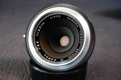**Rare** Aires Coral 45mm F1.8, 35mm F3.2 and 100mm F3.5 Lenses Adapted to Leica M39 Mount