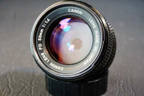 Canon nFD 50mm F1.4 Lens in Canon FD Mount  **Excellent Condition**