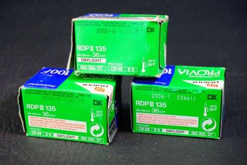 FujiFilm Fujichrome Provia 100F 135 Film 36 Frames 3x Rolls, Box Sealed **Batch Tested Expired Film*