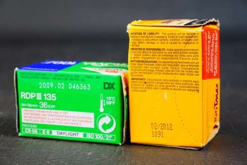 Fujichrome Provia 100F and Kodak Tmax B&W 135 Film 36 Frames Box Sealed *Batch Tested Expired Film*