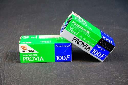 FujiFilm Fujichrome Provia 100F 120 Film 2x Sealed Rolls  **Batch Tested Expired Film**