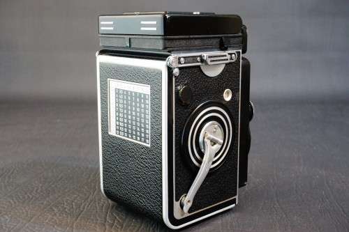 *Planar* Rolleiflex 3.5F 6x6 TLR Zeiss Planar 75mm F3.5 Lens + Leather Caser **Excellent Condition**