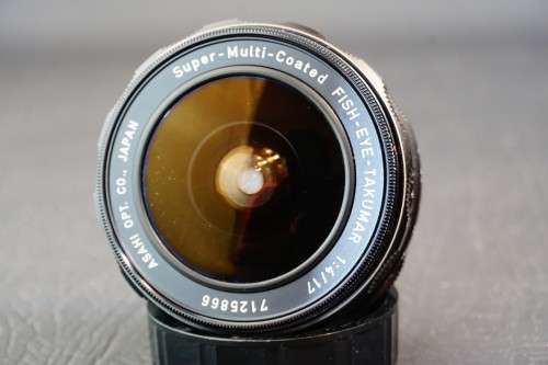 Asahi Fish Eye Takumar 17mm F4 Lens in M42 Screw Mount  **Excellent Condition**