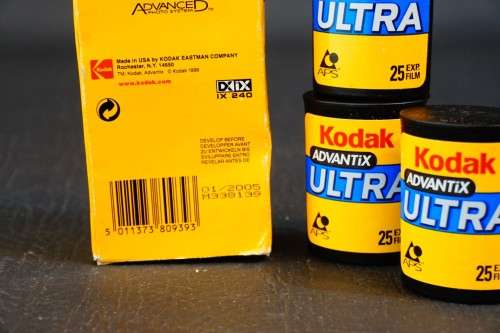 Kodak Advantix APS Film 25 Exp 3x Rolls  **Expired Film**