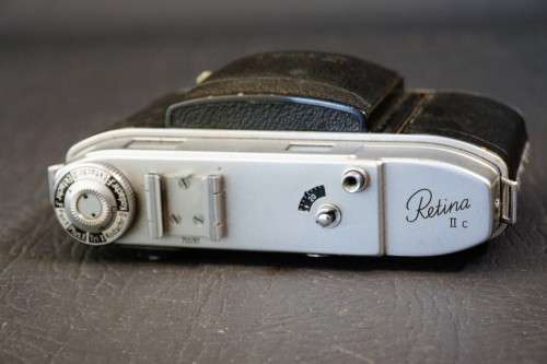 Kodak Retina IIC 35mm Rangefinder with Xenon 50mm F2 and 80mm F4 Lenses **Excellent Condition**