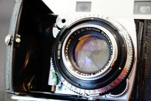 Kodak Retina IIC 35mm Rangefinder with Xenon 50mm F2 and 80mm F4 Lenses **Excellent Condition**