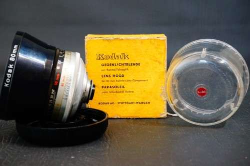 Kodak Retina IIC 35mm Rangefinder with Xenon 50mm F2 and 80mm F4 Lenses **Excellent Condition**