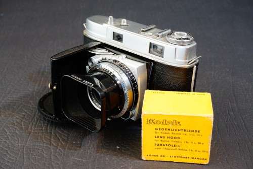 Kodak Retina IIC 35mm Rangefinder with Xenon 50mm F2 and 80mm F4 Lenses **Excellent Condition**